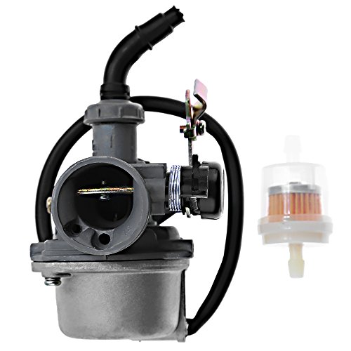 Hoypeyfiy Carburetor Carb Replacement for Polaris Sportsman 90 Polaris Outlaw 50 90 2007-2014 Replaces part # 0454886 with Fuel Filter