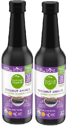 Organic Coconut Aminos All-Purpose Seasoning Sauce (2 Bottles, 10 oz. each)
