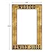 Beistle Western Wanted Photo Fun Frames – 2 Pack Lightweight Cardstock Picture Booth Prop for Wild West, Cowboy, Rodeo, Desert Saloon Themed Party Supplies, Not a Sturdy Frame, 23½