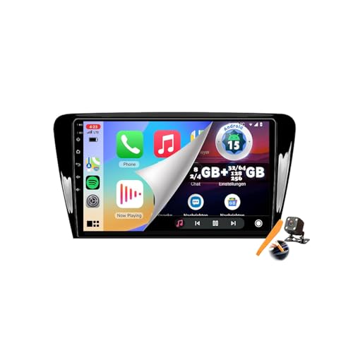 GPS Navigation Android pour Octavia connecté en WiFi 5G pour des trajets sereins en famille