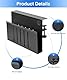 CnosDB Schreibtisch Seitenaufbewahrung, Desk Side Storage notebook laptop aufbewahrung schreibtisch Kein Bohrer Kabelmanagementfach Aus Stahl laptop halterung schreibtisch Für BüRo Zuhause
