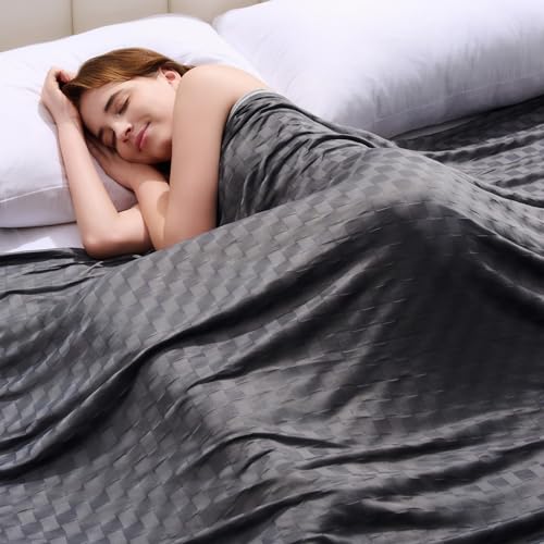 Topcee Cooling Blanket Queen Size- 90'x90' Summer Cooling Throw Blanket for Hot Sleepers Arc-Chill Q-Max 0.45 Cool Fiber, Keeps Cool for Night Sweats, Soft Lightweight Sofa Blankets for Kid Adults