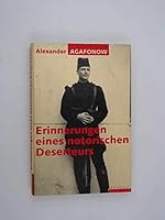 Erinnerungen eines notorischen Deserteurs 3871340650 Book Cover