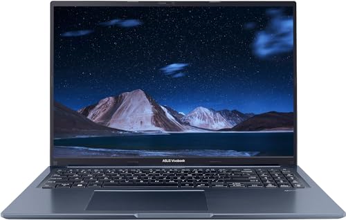 Image of asus 16 / 24GB RAM 1TB SSD VivoBook 16X Laptop, Windows 11 Pro, AMD Ryzen 7 5800HS 8-Core Processor, WUXGA IPS Anti-Glare Display, Camera Privacy Shutter, HDMI, USB-C, Blue