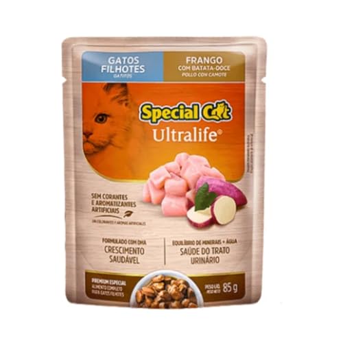 Sachê Special Cat Filhote Frango: Caixa Com 12 Unidades