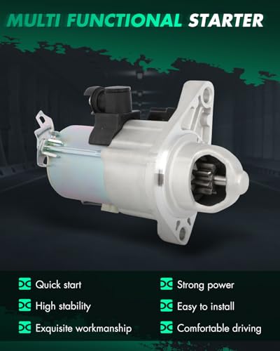 Image of SCITOO Starter Motor fit for for ILX 2.0L 2013-2015,for Honda for Civic 1.8L 2012-2015,for Honda for HR-V 1.8L 2016-2020 Replacement Starter 19264