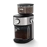 Mr. Coffee BVMC-BMG25 Cafe Grind 18 Cup Automatic Burr Grinder, Stainless Steel (Renewed)