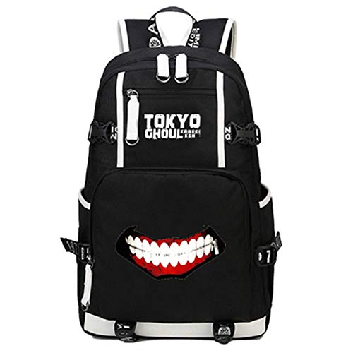Siawasey Anime Tokyo Ghoul Cosplay Kaneki Ken Mochila Daypack Librería Portátil Bolsa