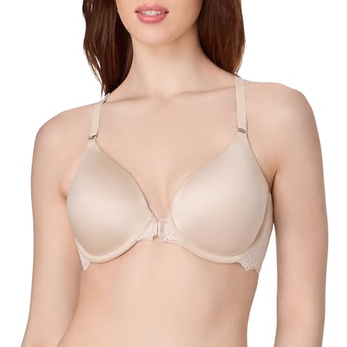 Image of Maidenform Women's Racerback Bra with Shaping & Support, One Fab Fit Underwire Bras for Women, Lightly Lined, Front Close