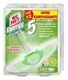 WC NET Energy Bloc Anti-tartre 5 Actions Citrus Fresh 2 x 38 g