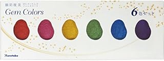 Kuretake ZIG GANSAI TAMBI 6 Colours Set (GEM COLOURS)