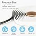 ZOLLEFY Butyl Sealing Tape 13 Feet 2-Pack - Ideal for Automotive Parts, RV, and Boat Windows, Doors, and Windshield Sealing, Headlight Sealing Putty Tape