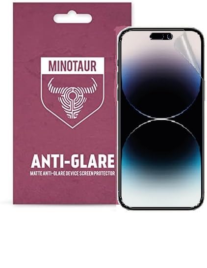 MinotaurScreen Protector for iPhone 14 Pro (6.1"), Matte Anti Glare (6 Screen Protectors)
