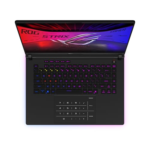ASUS ROG Strix SCAR 16 G635LR RW011W Intel Core Ultra 9 275HX Ordinateur portable 40 6 cm 16 WQXGA DDR5 SDRAM SSD NVIDIA GeForce RTX 5070 Ti Wi Fi 7 802.11be Windows 11 Home Allemand Neuf - vue 6