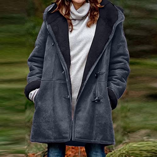 Feminino Inverno amarelo Feminino Trench Coat Com Cinto Casaco Longo De Lã com camadas de Casaco Tam