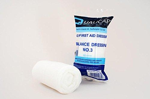 Image of Qualicare Sterile Ambulance Dressing No. 3 28 x 20 cm (Pack of 12)
