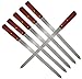 Professional Stainless Steel Kabob Barbecue BBQ Skewers for Shish Kebab Turkish Grills & Koubideh Brazilian Persian - 23
