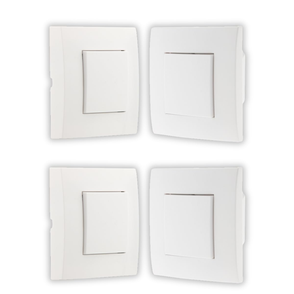 Lot de 2 - Interrupteur va-et-vient sans fil connecté - Otio - Zenitech
