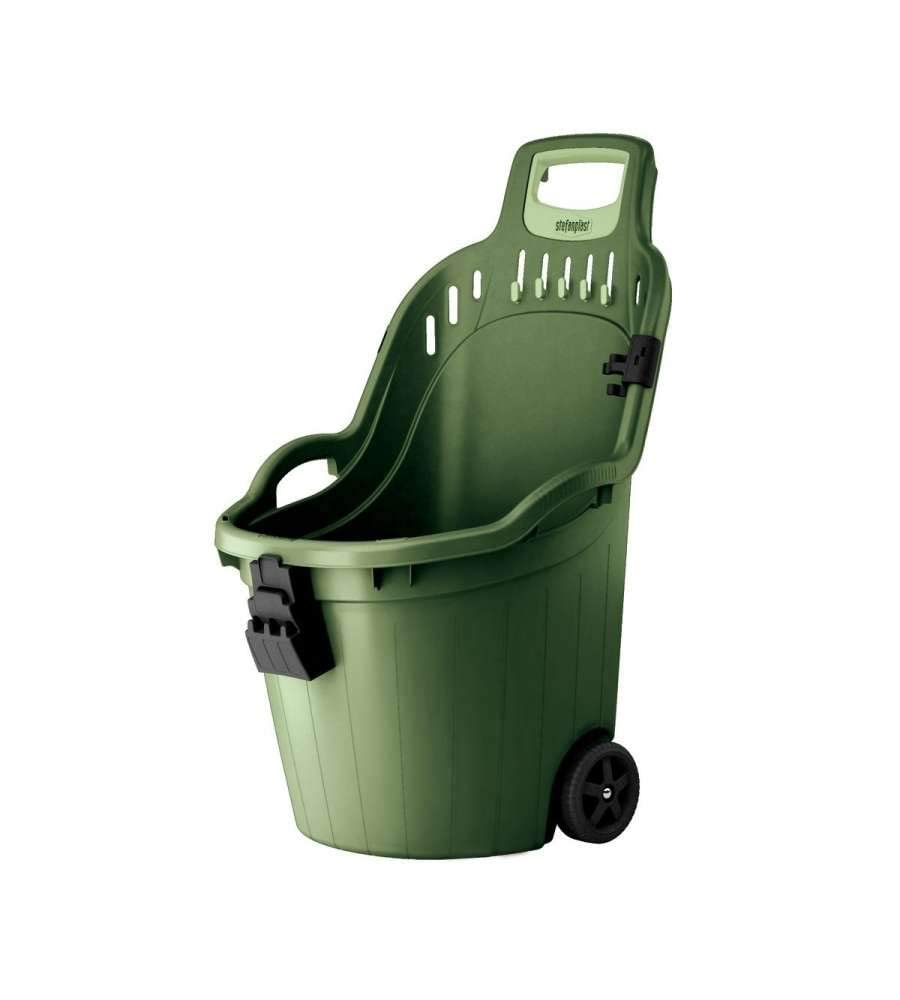 Stefanplast Carriola Halpy Cart 59.5 x 53 x 88.5 H Cm, Bianco