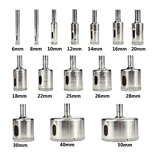 Broca de diamante para vidrio y mármol 4 mm miniatura 3