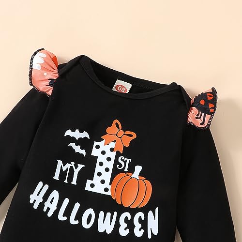 VINUOKER Baby Girl Clothes,Baby Girl Spring Fall Winter Outfits Infant Bodysuit Pant Set3