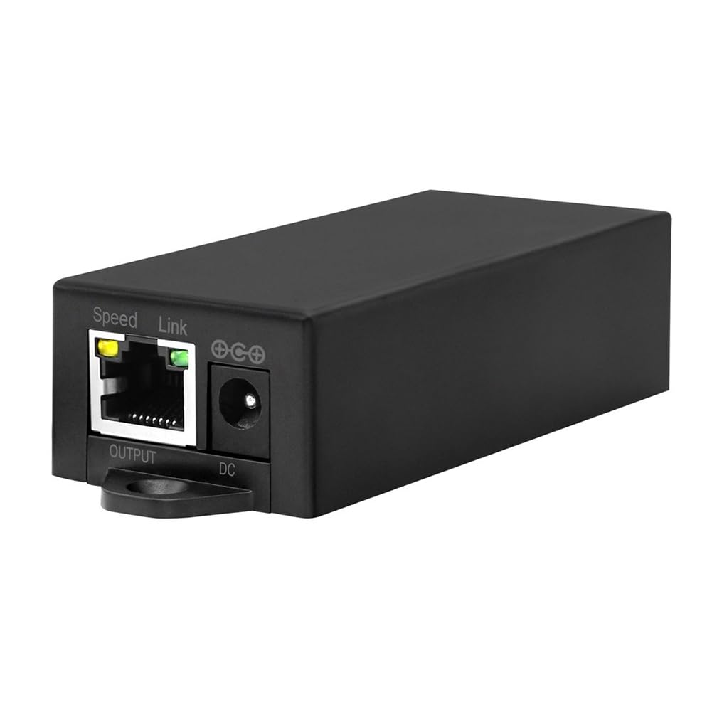 rieder Einzelport 802.3af /at 1000Mbps Aktiv-PoE zu 24V Passiv-PoE Konverter