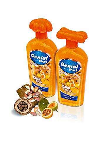 Shampoo Genial Maracuja e Castanha Para Genial Pet para Cães