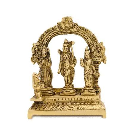 Idole Ram Parivaar laiton cadeau pendaison de crémaillère idéal