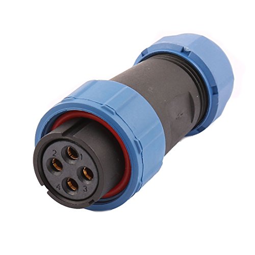 Conector de aviación SP2110/S azul y negro miniatura 2