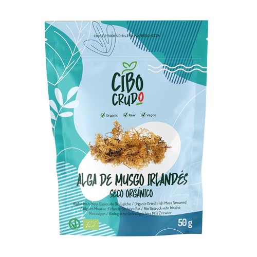 Irish Sea Moss Gel Orgánico - 50g. Musgo Marino o de Mar...