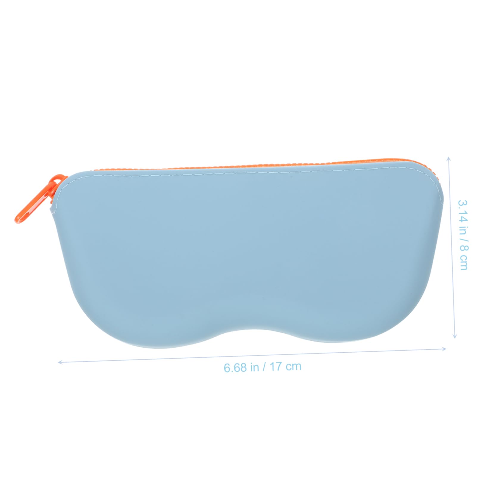 Borsa Per Occhiali Custodia Per Gli Occhiali Custodie in Per Occhiali Custodia Per Occhiali Da Sole Da Donna Porta Occhiali Da Sole Da Borsetta Gel Di Silice Sky-blue