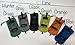 Handmade Shock Chord Drawstring Water Bottle Holder for Backpack Strap (1 Liter, Grey)