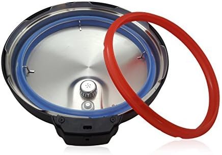 Miniatura 2 de Junta de anillo de sellado de repuesto, paquete de 2 (azul y rojo) - Para olla instantánea de 5 y 6 cuartos de galón