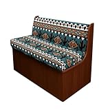 SUITOSELFY RV Dinette Cushion Covers Aztec Cactus Print RV Seat Covers Camper Cushion Covers Booth Cushions Stretch Washable Couch Cover Slipcovers for RV Camper Car Bench Seats