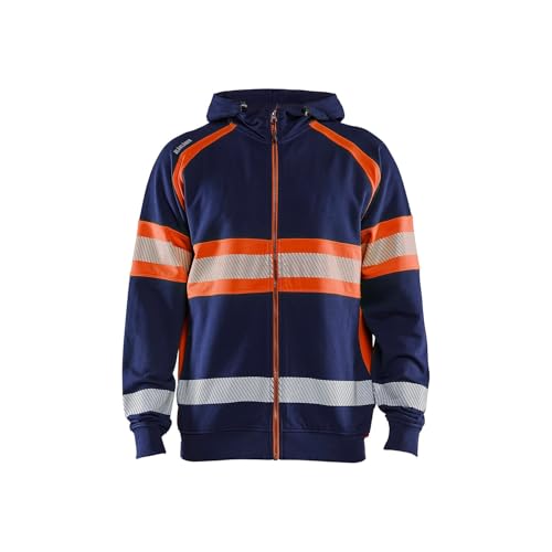 Sweat haute visibilité à capuche Blaklader évite le froid et les risques de chantier