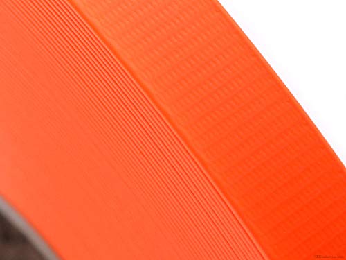 HolsterSmith Correia revestida – Laranja de segurança – (1,9 cm de largura) – (1,5 m)