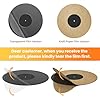 Turntable Mat Record Platter Slipmat: Acrylic Record Player Platter Vinyl Slipmat for Turntables Antistatic Tighter & Defined Bass, Black #3
