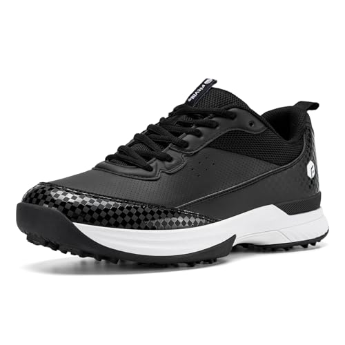 FitVille Wide Golf Shoes Men Professional Outdoor Water...