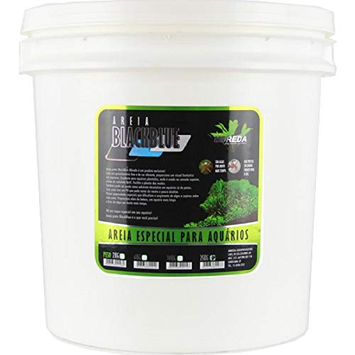 Areia Preta BlackBlue pH 7.0-7.4 Balde 25 kg