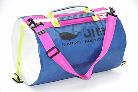 JIB ドラムバック　ボストンバック　ブルー　白　パープル JIB ドラムバック ボストンバック ブルー 白 パープル