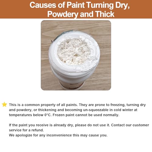 Anirun All-in-One Paint White, Touch-Up Paint for Furniture, Cabinets, Wood, Metal No Sanding, Fast Drying, Water Based Multi Surface, 6.35 oz