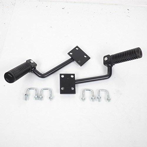 Paire repose pieds arrière passager avec platine scooter Aprilia 50 SR 1996 Neuf Cover