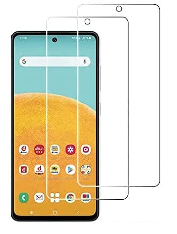 【2枚セット】適用 Galaxy a52 5G ガラスフィルム 指紋認証対応 適用 Galaxy a52 5G SC-53B 強化ガラスフィルム ギャラクシー A52 5G フィルム 液晶保護フィルム 画面保護 ガラスカバー 極薄0.33mm 高透過率 耐指紋 撥油性 2.5D ラウンドエッジ加工 硬度9H/高透過率/自動吸着