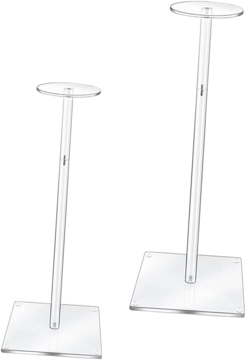 2sets Acrylic Hat Display Rack Stand for Baseball Caps Accessories Space-saving Design for Home Store Personal Vanity for