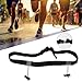 Running Race Belt With Hook For Running Race Cycling Belt Bib Holder Elastic Number Bib