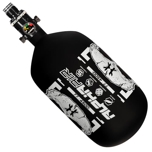 Image of HK Army HPA Paintball Tank - Lightweight Alpha Air Carbon Fiber Compressed Air Tank - 15ci /48ci /68ci /77ci /88ci /99ci - 4500 psi