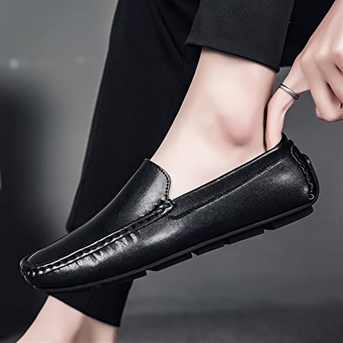 Men's Loafers Venetian Loafers Simple Lightweight Vegan Leather Flexible Anti-Slip Lightweight Casual Outdoor Slip-on4