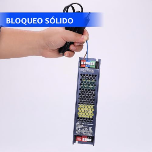 Transformador tira LED sin ruido fuente alimentación ajustable 24V 7
