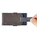 Distil Union Wally Micro - Premium Leather Minimalist Slim Wallet and Card Holder