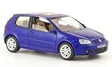 VW Golf V, met.-blau, 3-türig, Modellauto, Fertigmodell, Schuco 1:43